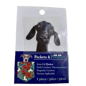 Blumenthal Lansing Goat Pocket Peeker Iron on